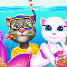Play Cat Girl Valentine Story Deep Water game