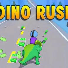 Dino Rush - Hypercasual Runner game Play Dino Rush - Hypercasual Runner game