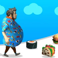 Play Fat Race 3D game