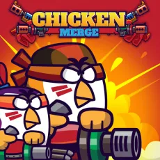 Chicken Merge game Play Chicken Merge game