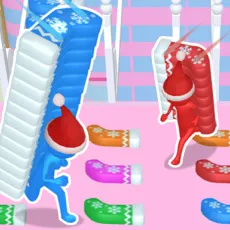 Play Christmas Bridge Runner game