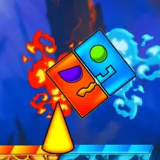 fire-and-water-geometry-dash