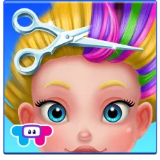 My Crazy Hair Salon game Play My Crazy Hair Salon game
