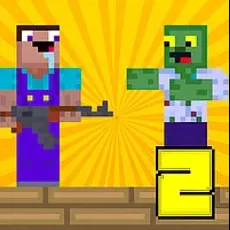 Play Noob vs Zombie 2 game