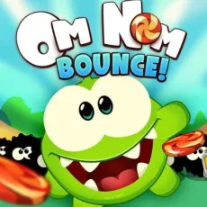 Om Nom Bounce game Play Om Nom Bounce game