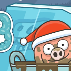 Play Piggy In The Puddle Christmas now!