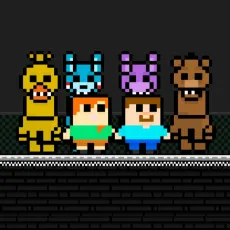 Play Steve and Alex Vs FNAF game