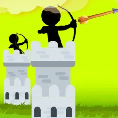 Play Stickman Archer Castle game