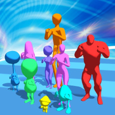 Play Stickmen Crowd Fight now!